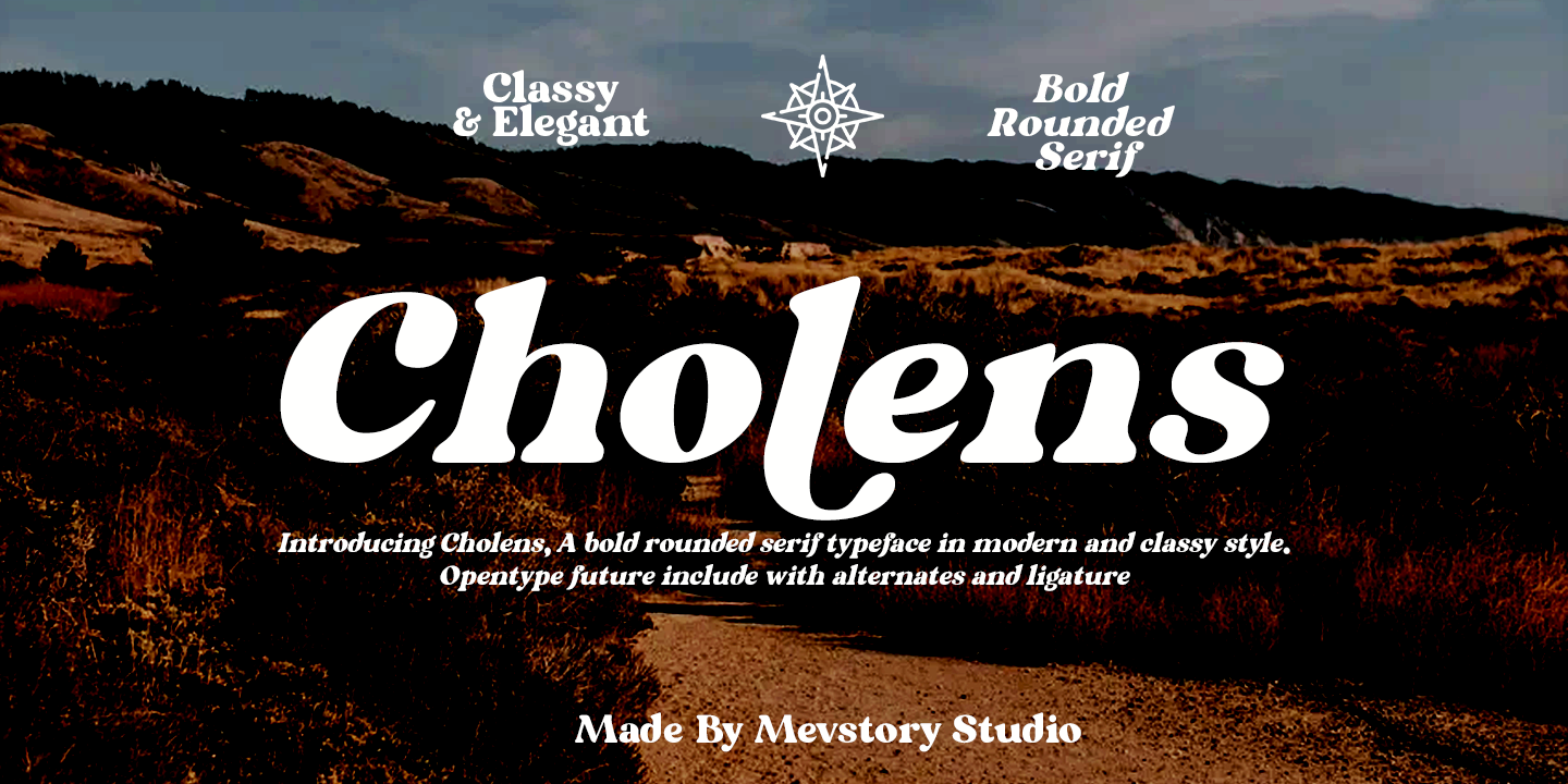 Шрифт Cholens